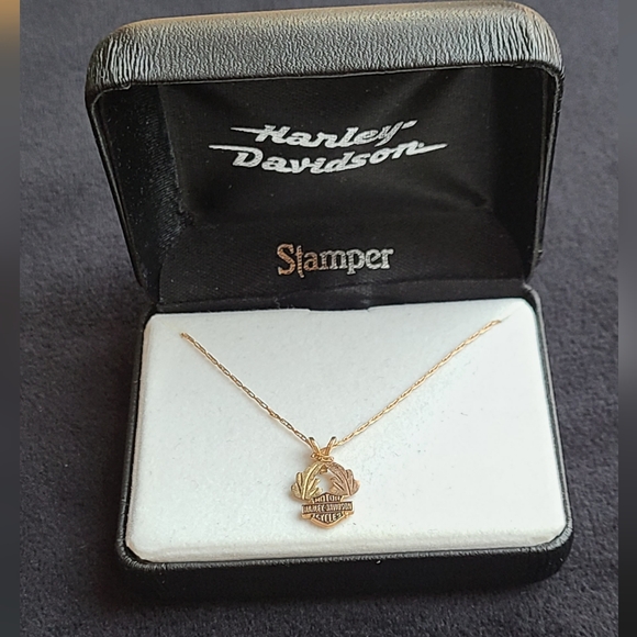 Harley-Davidson Jewelry - Harley Davidson 10k gold necklace